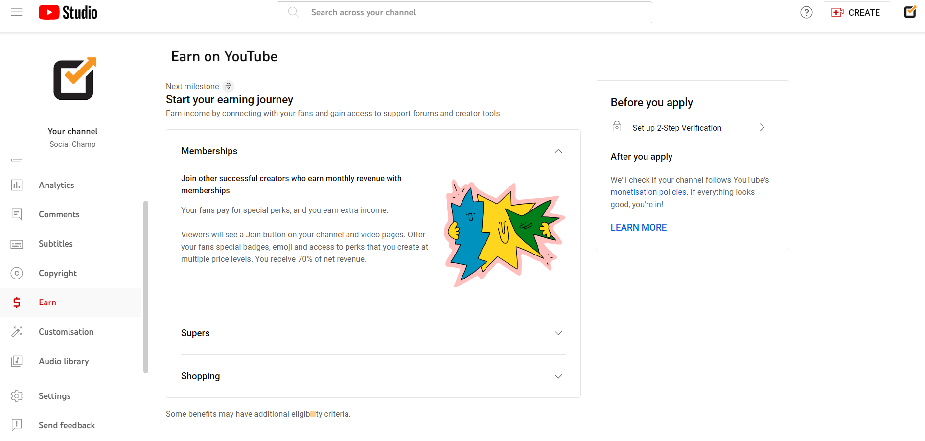 How to Use YouTube Creator Studio in 2026 - Tools, Benefits, and Growth Strategies 13 YouTube monetization