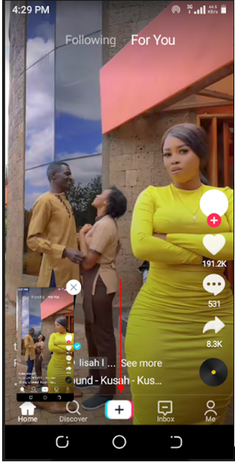 What is TikTok? A Dive into the Short-Form Video Phenomenon 13 Post a TikTok video - Step 1
