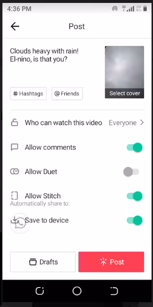 What is TikTok? A Dive into the Short-Form Video Phenomenon 17 Post a TikTok video - Step 5