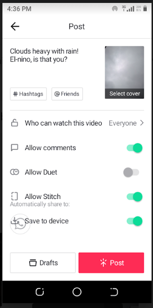 What is TikTok? A Dive into the Short-Form Video Phenomenon 17 Post a TikTok video - Step 5