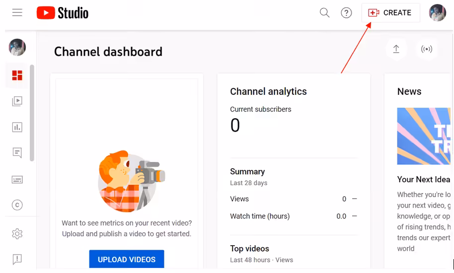YouTube Live Streaming: Unveiling the Power of Real-Time Connection in 2026 12 Livestream on YouTube - Step 2