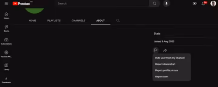 How to Block Someone on YouTube in 2026 14 visual of hide user from channel on desktop