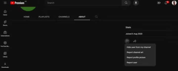 How to Block Someone on YouTube in 2026 14 visual of hide user from channel on desktop