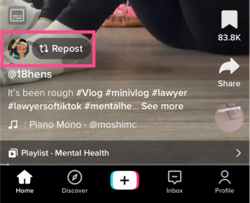 How to Repost on TikTok Like a Pro in 2026: A Guide for Creators 10 Hit the "Repost" Button