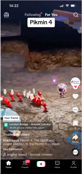 How to Repost on TikTok Like a Pro in 2026: A Guide for Creators 14 Click the "Share" Button