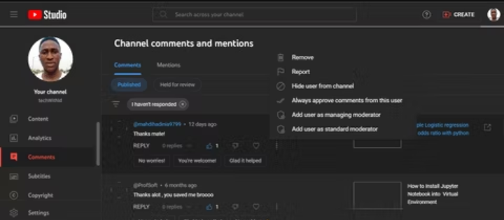 How to Block Someone on YouTube in 2026 15 How to Block Channels Using YouTube Studio