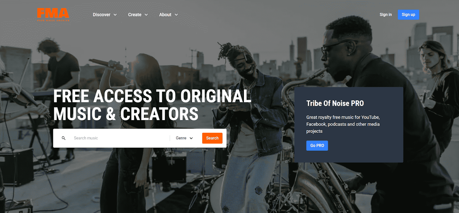 15 Best Websites for Background Music for Video 11 Free Music Archive