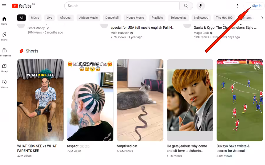 how to make a YouTube channel - step 1 