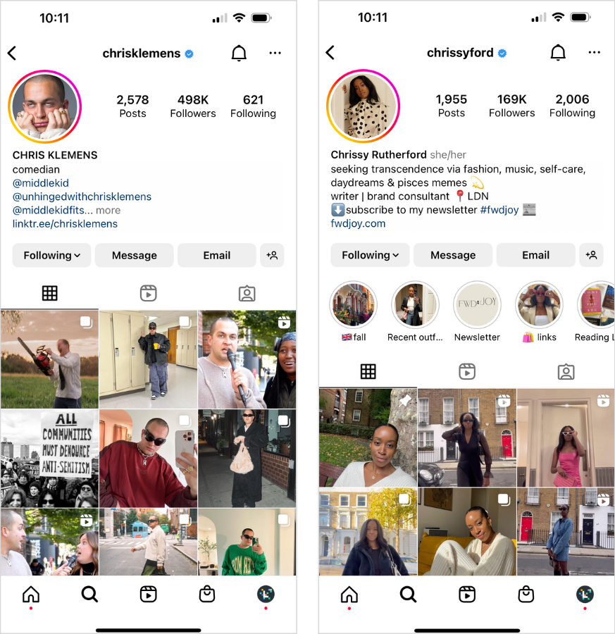 Instagram Creator Account Guide for 2026 4 A snapshot of an Instagram Creator Account