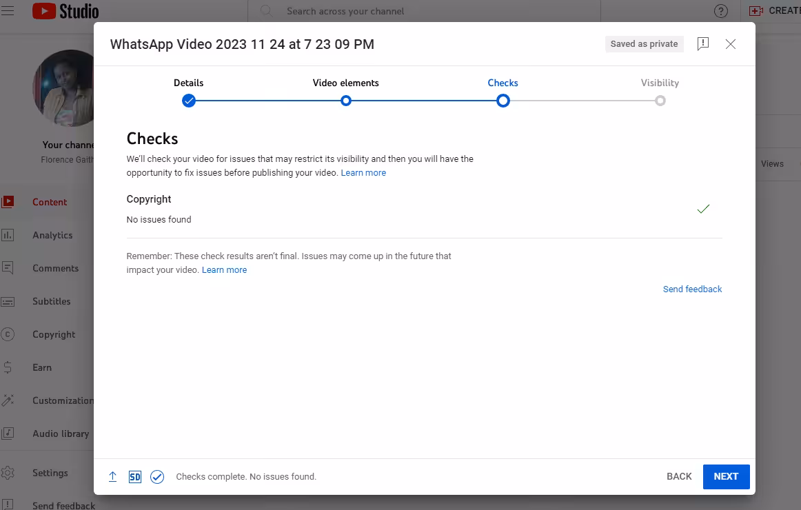 How to Make a YouTube Video in 2026 (Beginner’s Guide) 17 How to Upload a YouTube Video via PC - Step 7