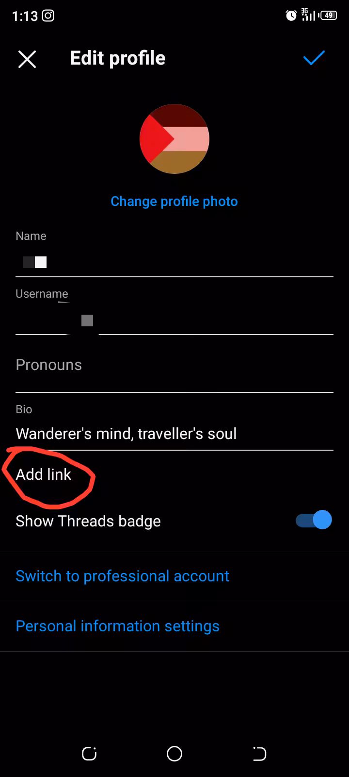 How to Use the Instagram Link in Bio to Drive Traffic 12 Snapshot of step 2