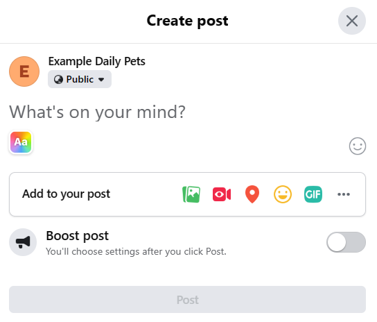 The Ultimate Guide to Creating and Managing a Facebook Business Page in 2026 10 Visual of Create Post