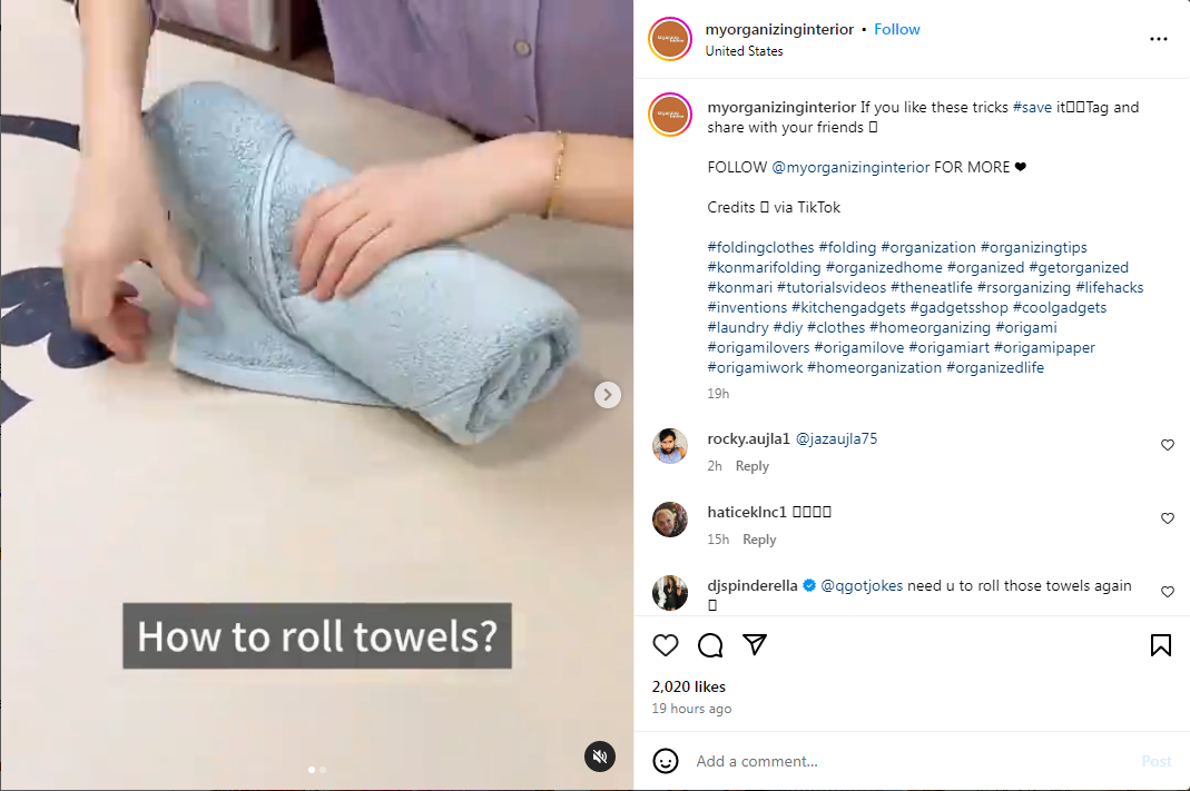 12 Tips on How to Get on the Instagram Explore Page 8 A snapshot of Instagram post