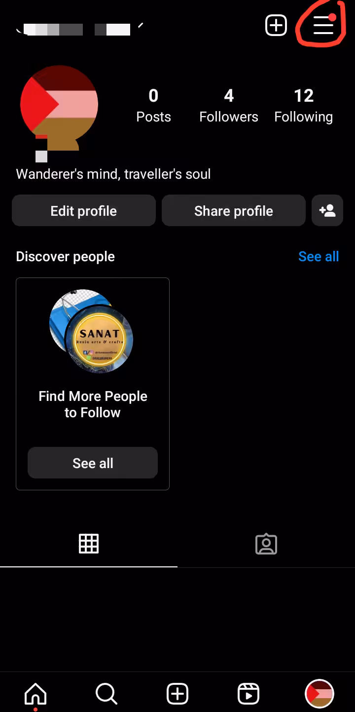 Instagram Creator Account Guide for 2026 7 Switching to Instagram Creator Account Step 1 visual