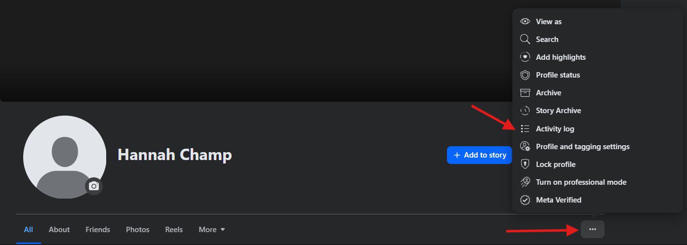 Find Your Activity Log