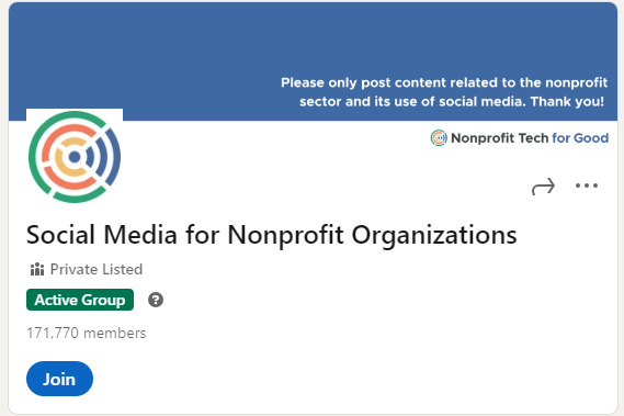 Mastering LinkedIn for Nonprofits: A Comprehensive Guide 9 A LinkedIn group for nonprofits