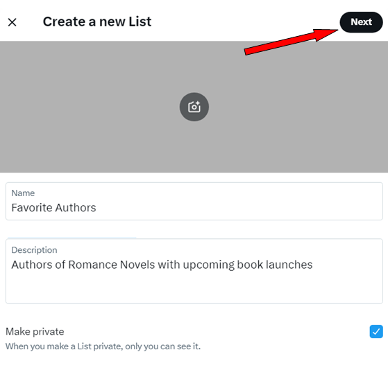 How to Create and Use Twitter Lists in 2026 11 Twitter lists step 5 (A)
