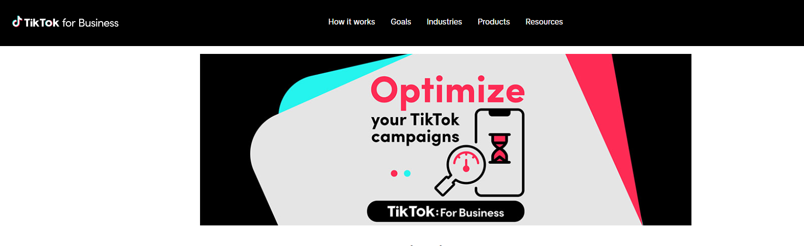 Proven Ways to Get on TikTok For You Page in 2026 7 A snapshot of TiKTok for Business