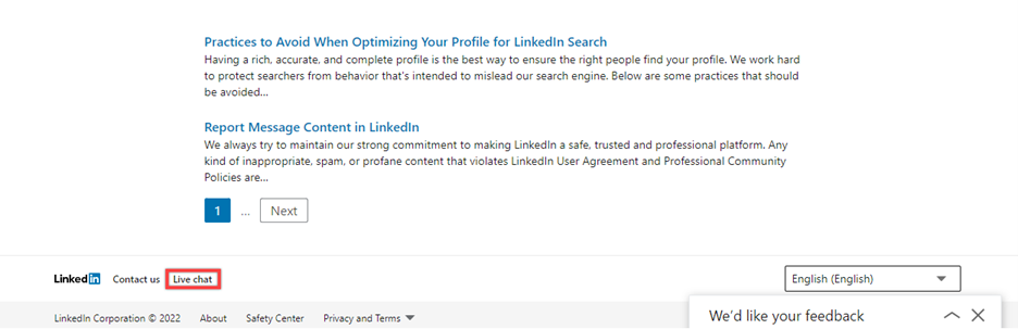 How to Get in Touch with LinkedIn Customer Support: A Comprehensive Guide 10 A snapshot of LinkedIn