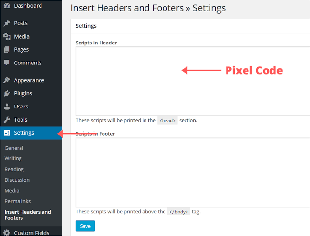 How to Set up Meta Pixel: A Comprehensive Guide for 2026 9 A Visual of How to Install Facebook Meta Pixel Manually on WordPress