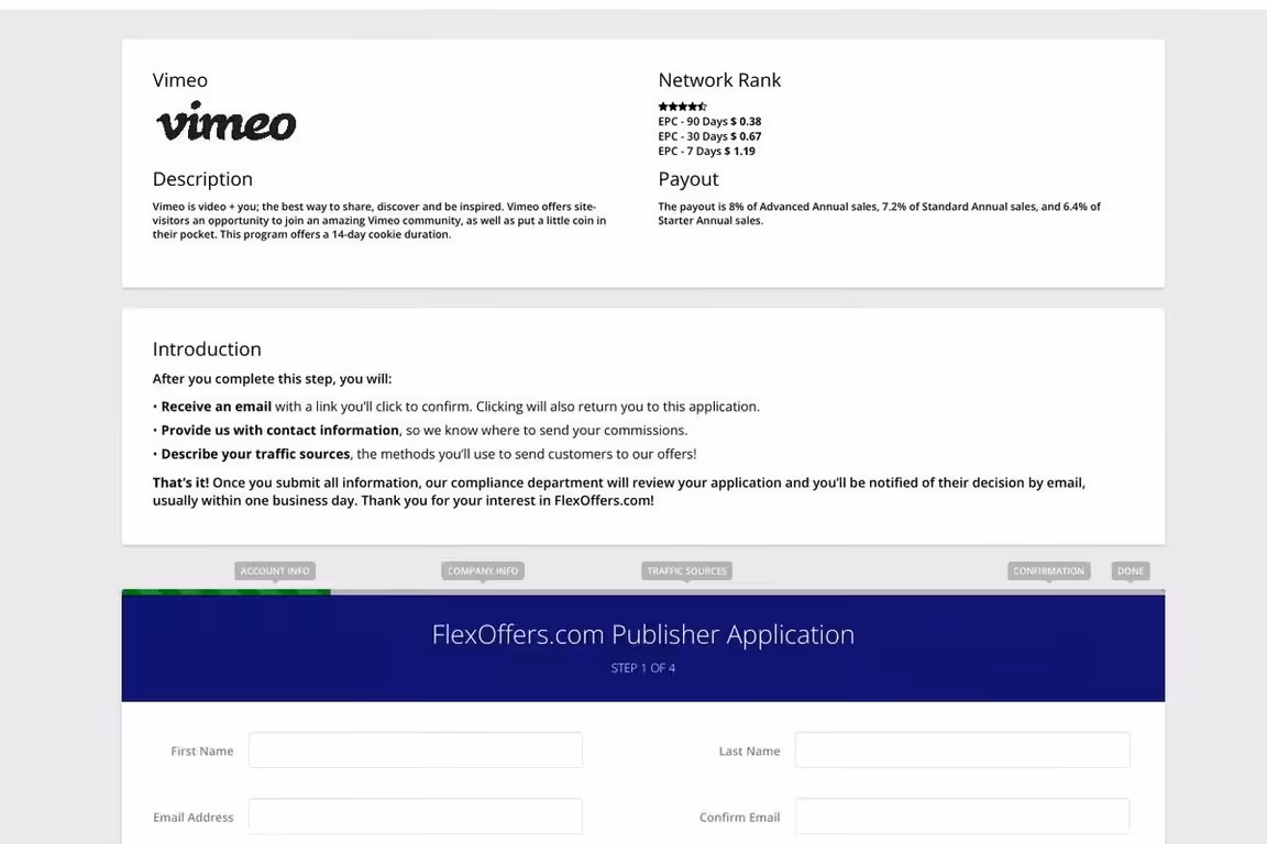 Affiliate Marketing: What It Is & How to Get Started in 2026 14 Vimeo