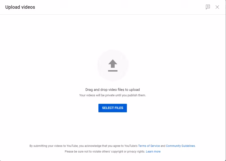 How YouTube Ads Works: A Step-By-Step Guide in 2026 11 Step 1: Upload Your Video to YouTube (b)