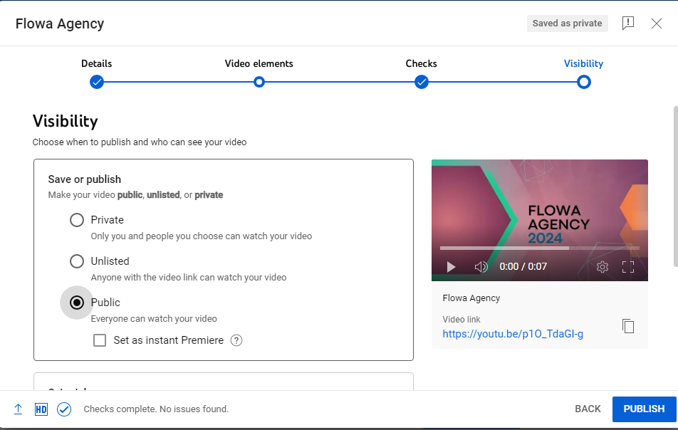 How YouTube Ads Works: A Step-By-Step Guide in 2026 13 Step 1: Upload Your Video to YouTube (d)