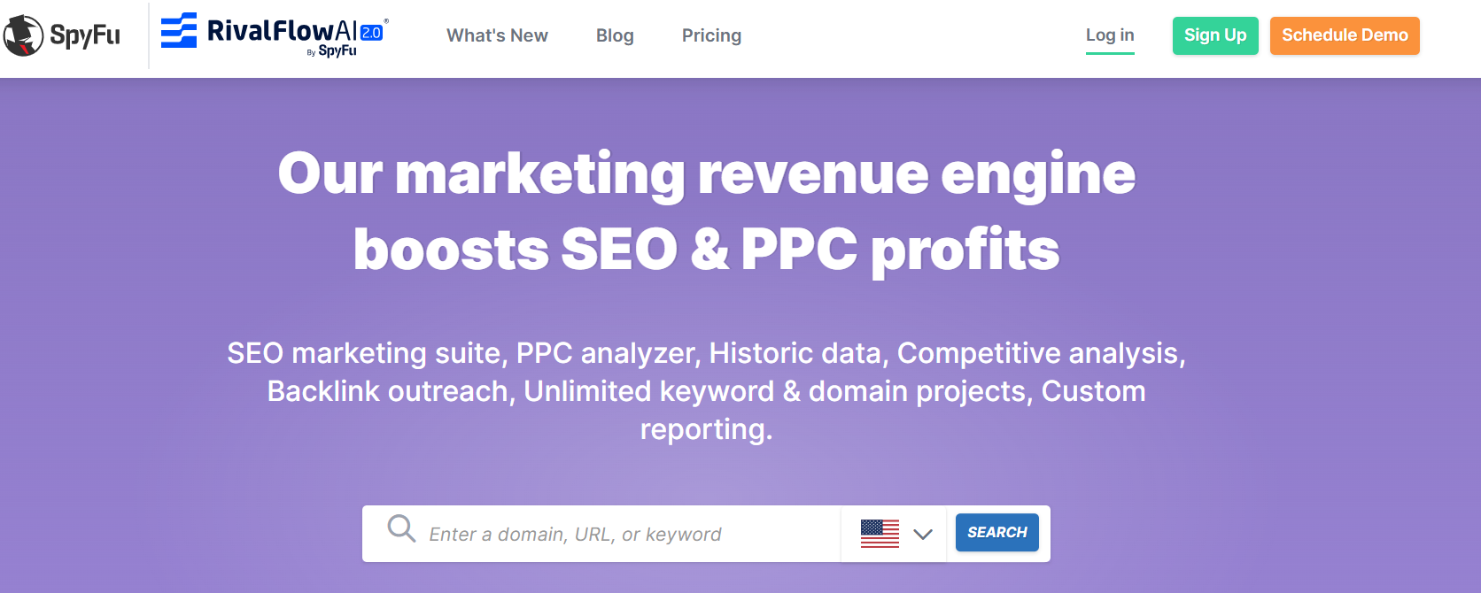 Spyfu’s Homepage