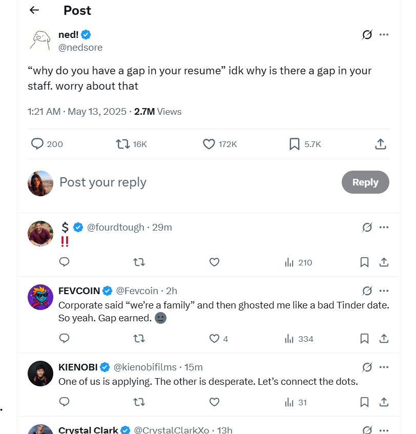 Snapshot of Engaging Tweet
