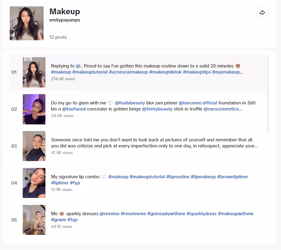 How to Make a Playlist on TikTok to Increase Views 5 How to make a playlist on TikTok