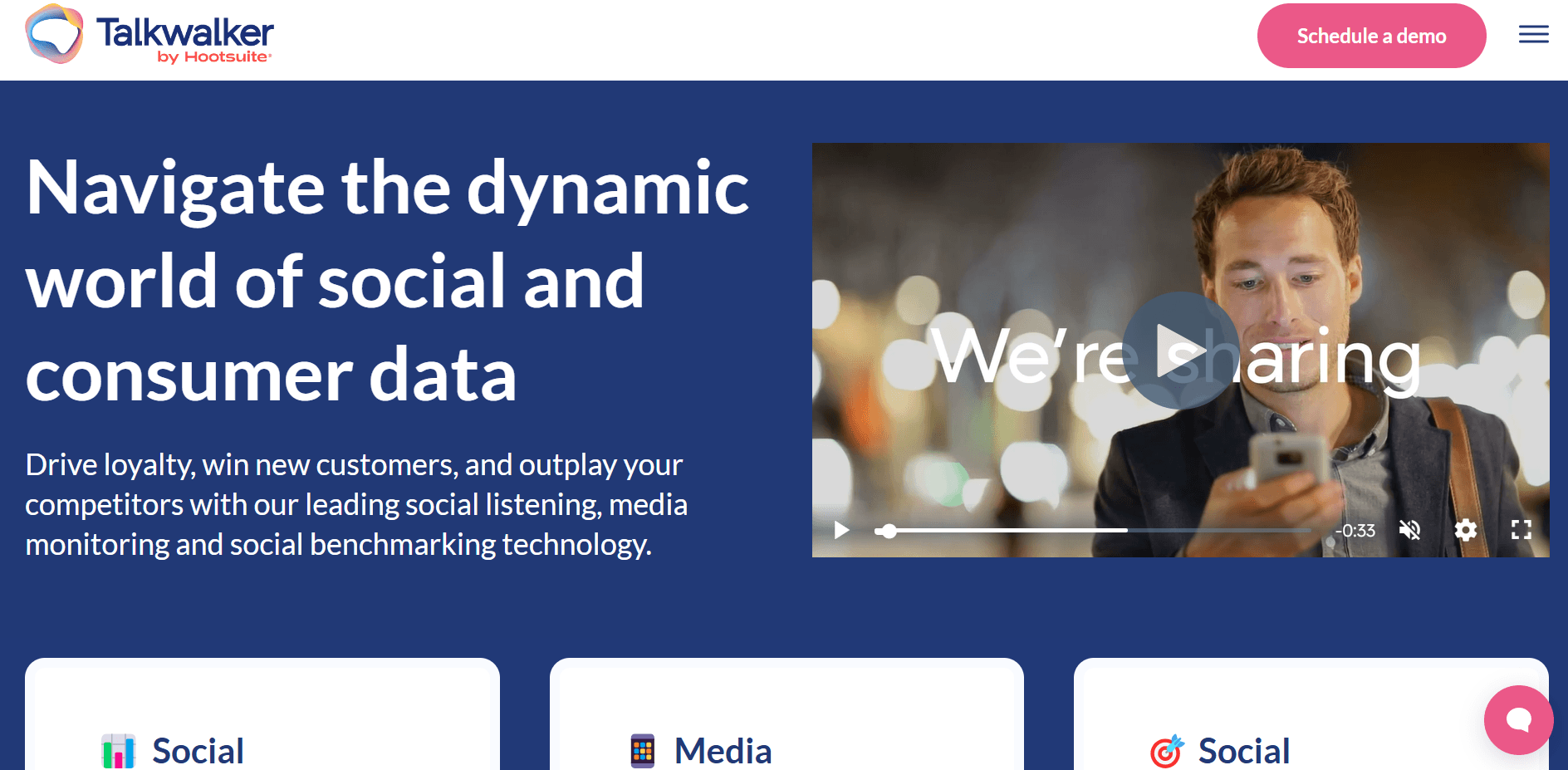 How to Set & Achieve Social Media Goals in 2026 14 Talkwalker Landing Page