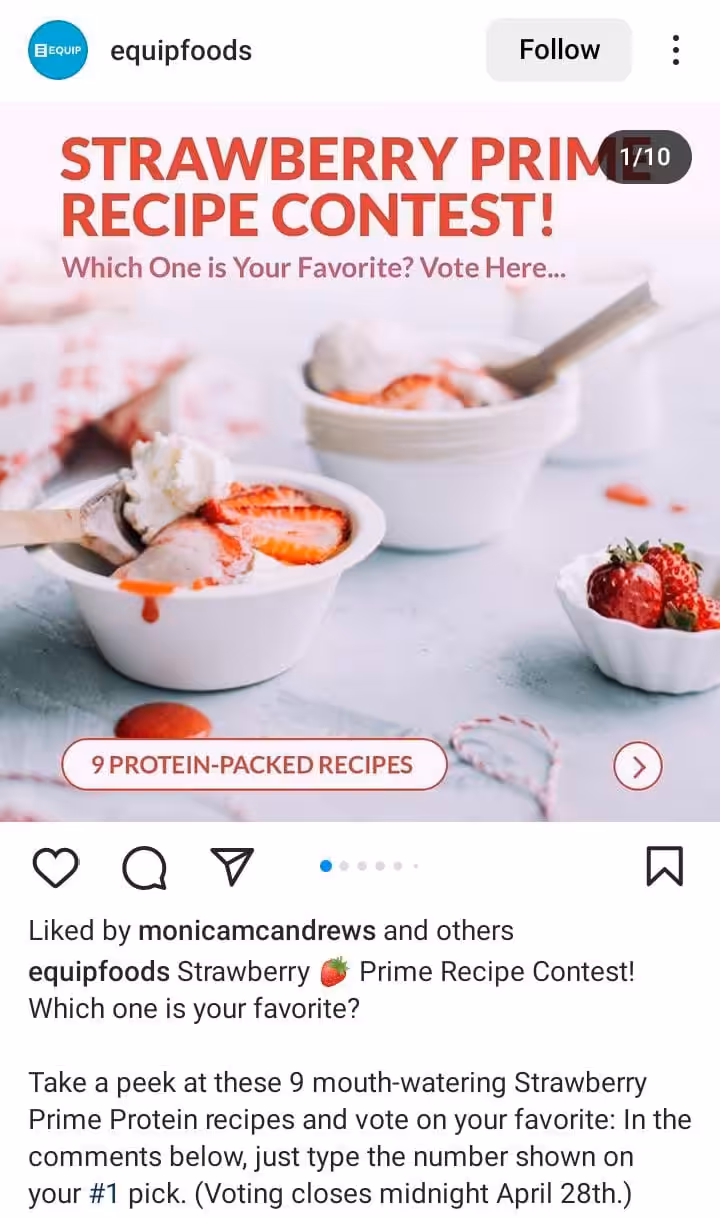Ignite Social Stardom: 15+ Top-Notch Social Media Contest Ideas for 2026 11 Recipe Rumble