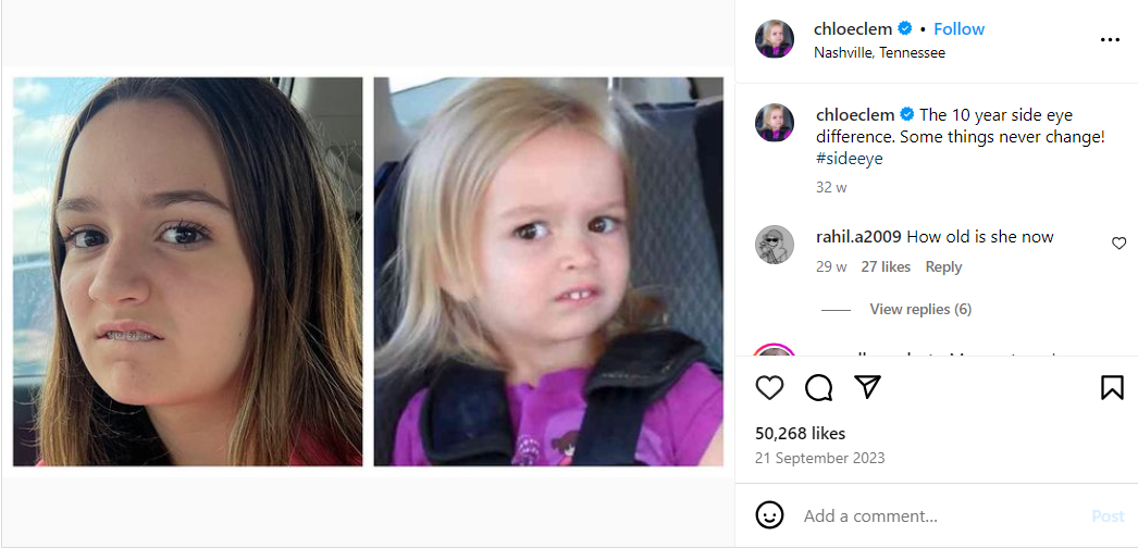 30+ Hilarious Genz Memes That Millennials Are Struggling to Keep Up With in 2026 23 Side-eye Chloe