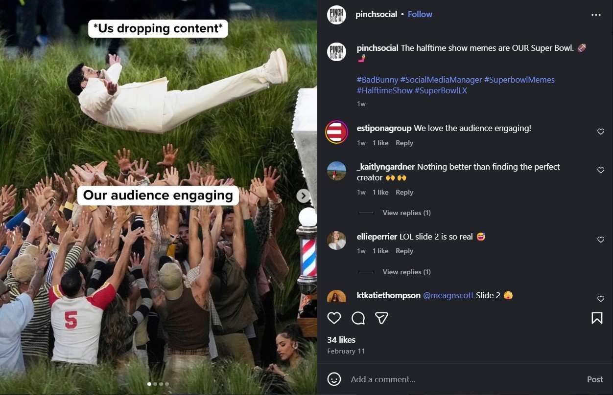 The Most Popular Social Media Memes Are Everywhere Right Now 4 Bad Bunny's Half Time Performance's Meme