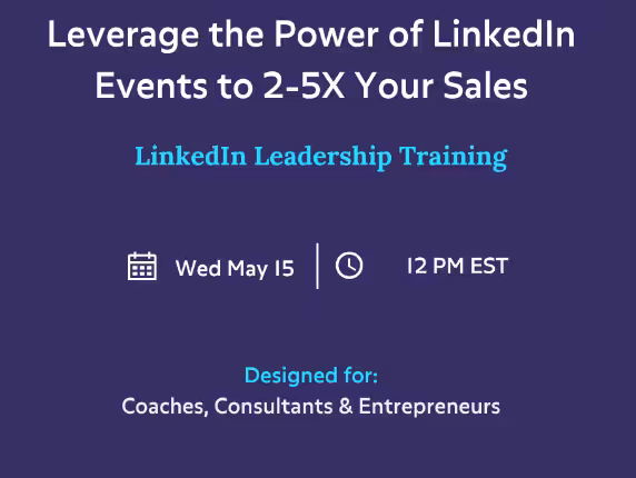LinkedIn Ads Manager - A Complete Guide for 2026 8 A snapshot of Event Ads on LinkedIn