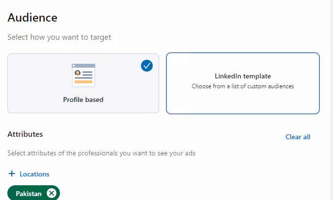 LinkedIn Campaign Manager: Your Ultimate Guide to Success 8 A snapshot of targeting options in LinkedIn Campaign Manager