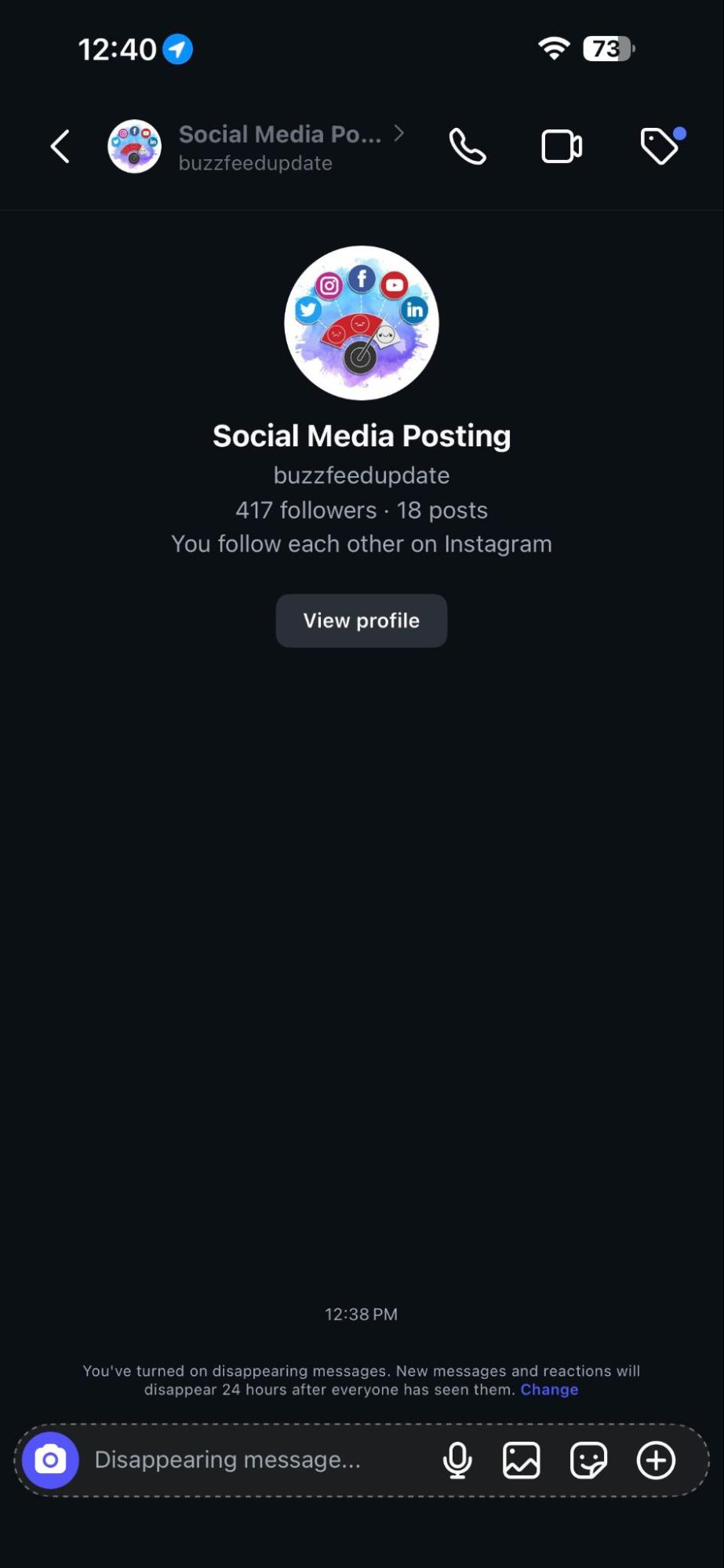 Instagram Vanish Mode Explained: How It Works and How to Turn It Off 6 How Instagram Vanish Mode Looks Like