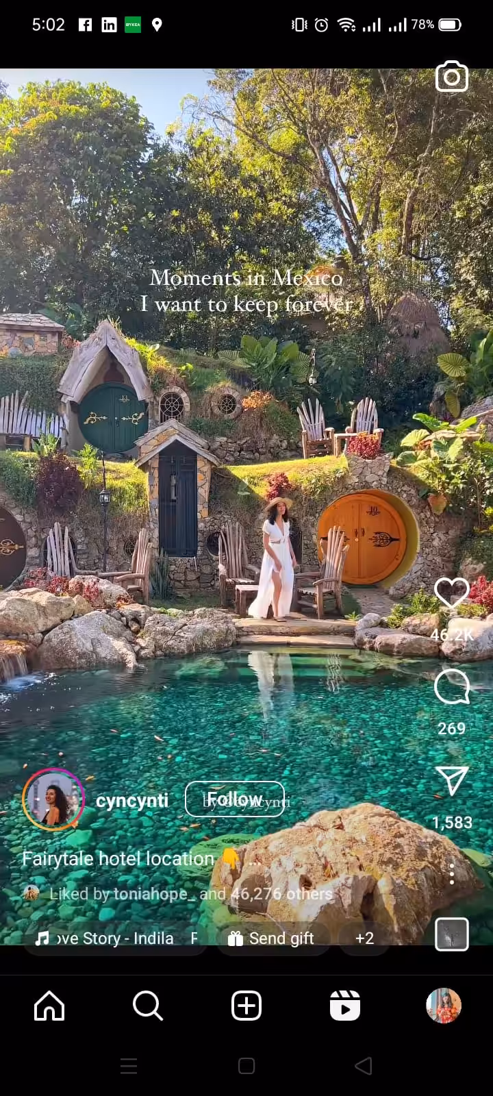The Science Behind Good Social Media Hooks 100+ Examples 6 A snapshot from Instagram