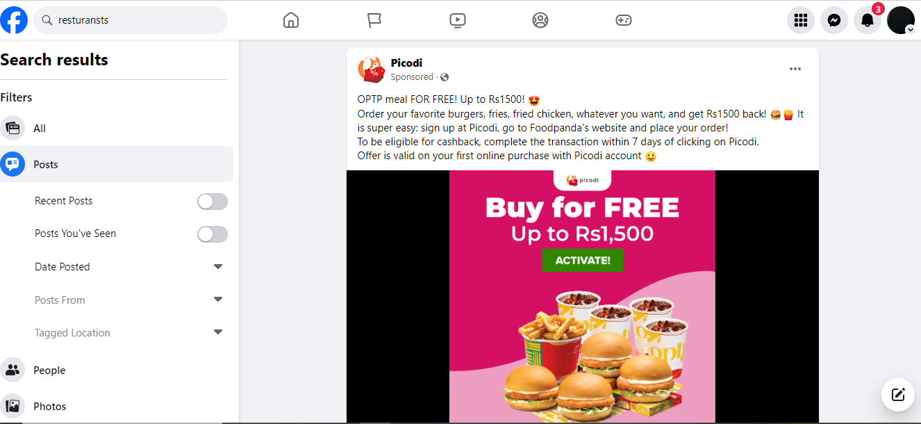 The Complete Guide to Social Media for Restaurants in 2026 6 Snapshot from Facebook