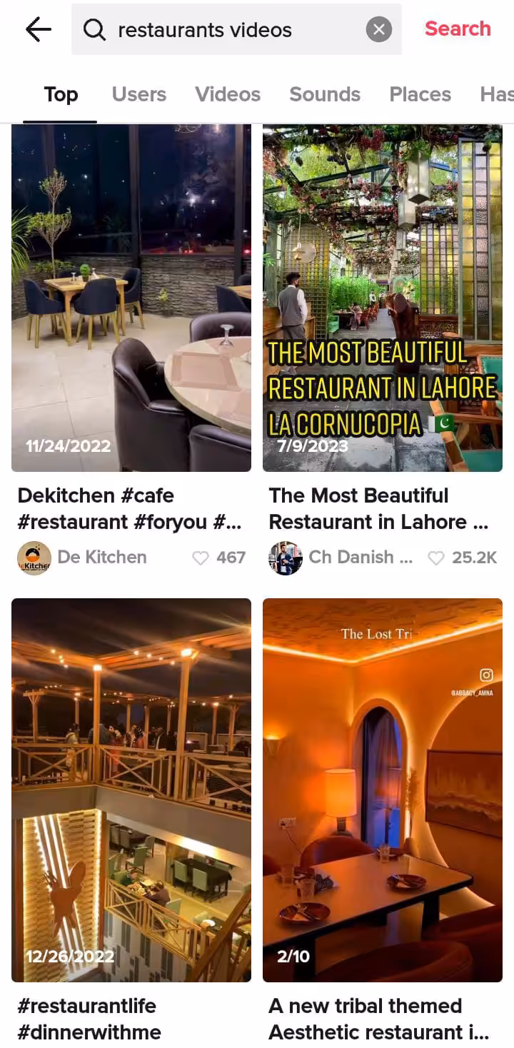 The Complete Guide to Social Media for Restaurants in 2026 8 Snapshot from TikTok