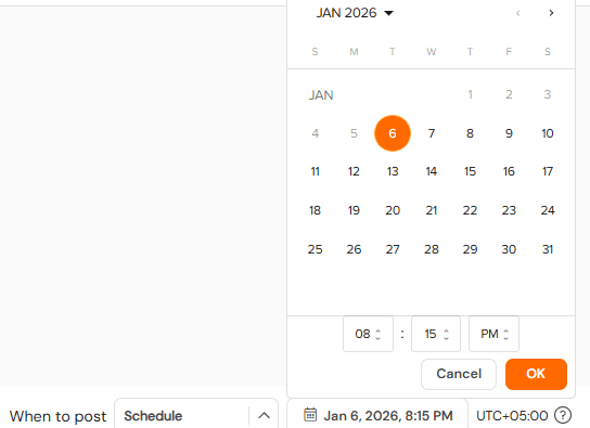 How to Schedule Tweets in 2026: A Complete Guide 17 Choose Date and Time
