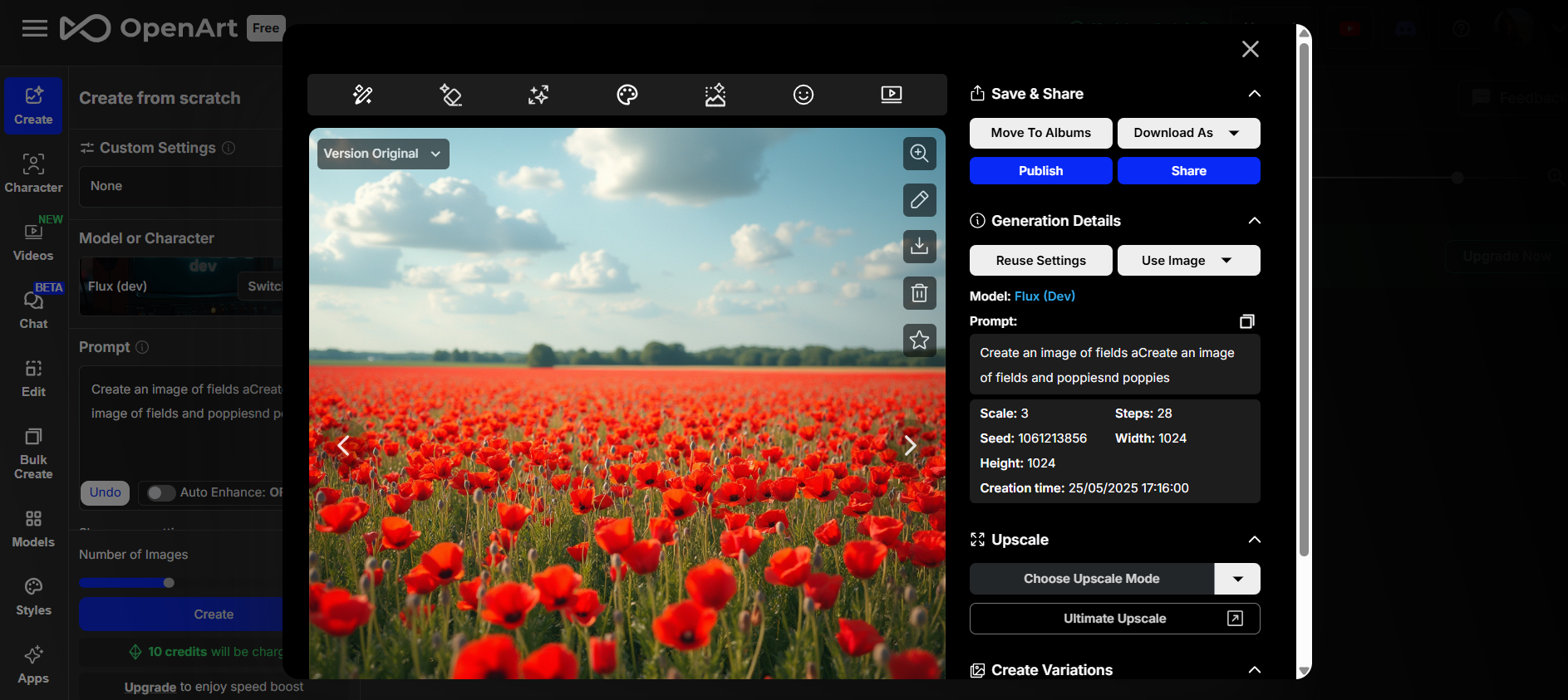 DALL·E 3’s Dashboard