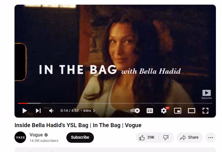 10 Ways to Increase YouTube Engagement Rate 8 A snapshot from YouTube