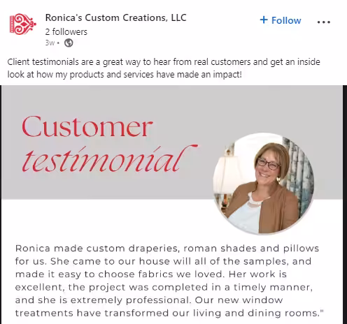 15+ Ideas for Your LinkedIn Carousel in 2026 6 LinkedIn carousel with customer testimonials