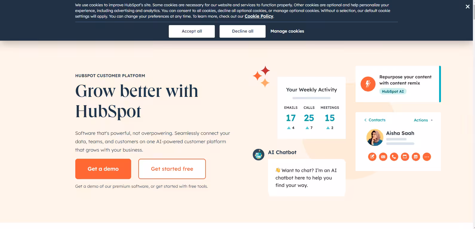 15 Best Marketing Agency Software in 2026 7 HubSpot's homepage