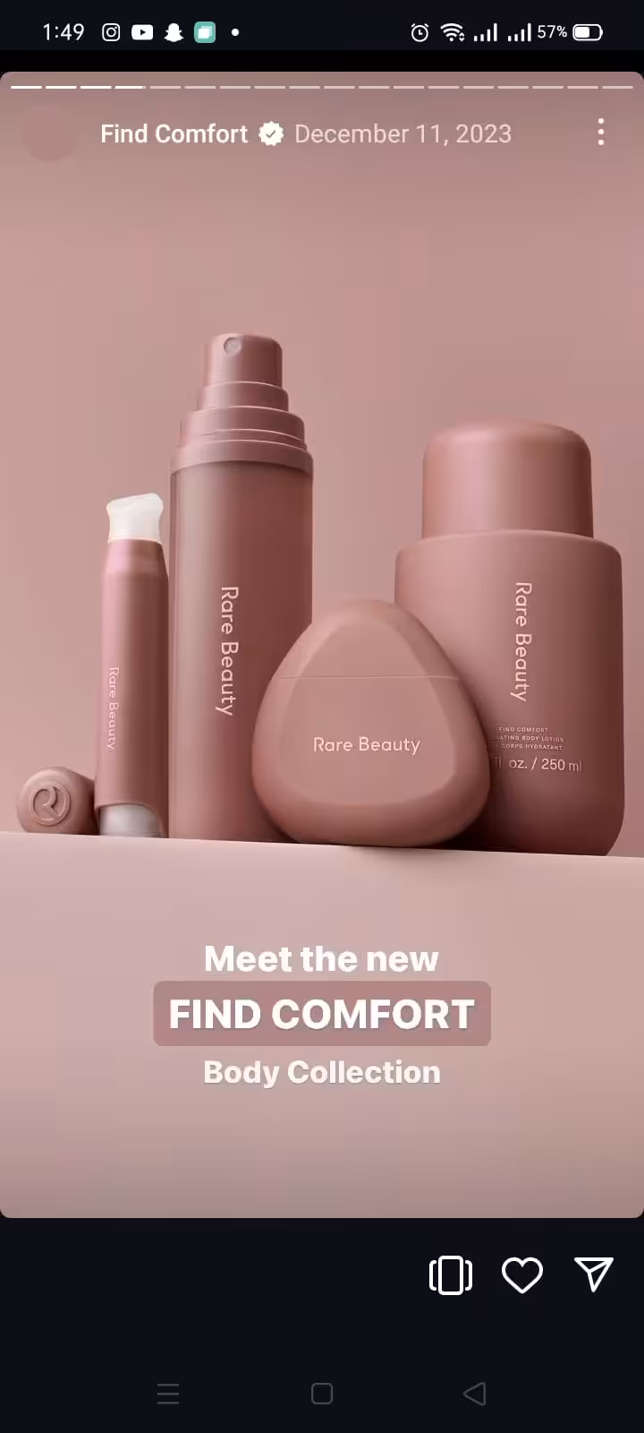 20 Instagram Highlight Ideas for Businesses in 2026 7 A snapshot of Instagram highlights that showcases Find Comfort's products