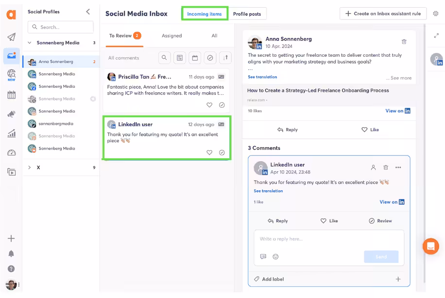 The Ultimate Guide to Social Inbox 2026: What It Is and Why You Need It 9 Agorapulse’s Social Inbox