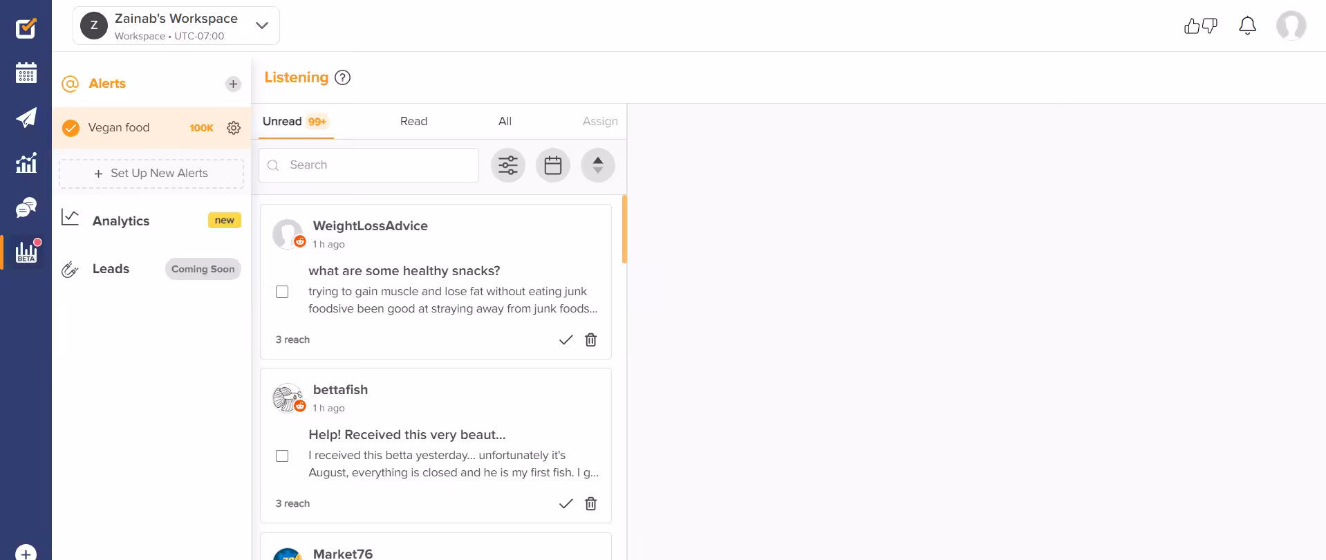 Best Social Media Listening Tools for 2026 6 Social Champ's Social Listening tool