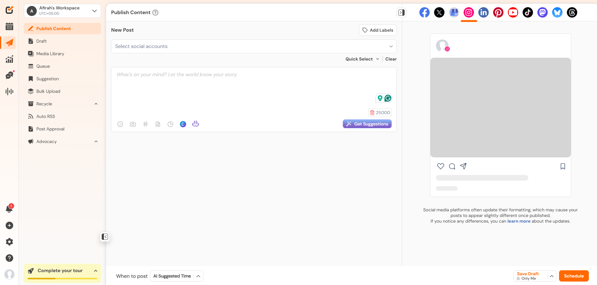 10 Top Social Media Scheduling Software Platforms in 2026: Tested & Ranked 4 Social Champ's Dashboard
