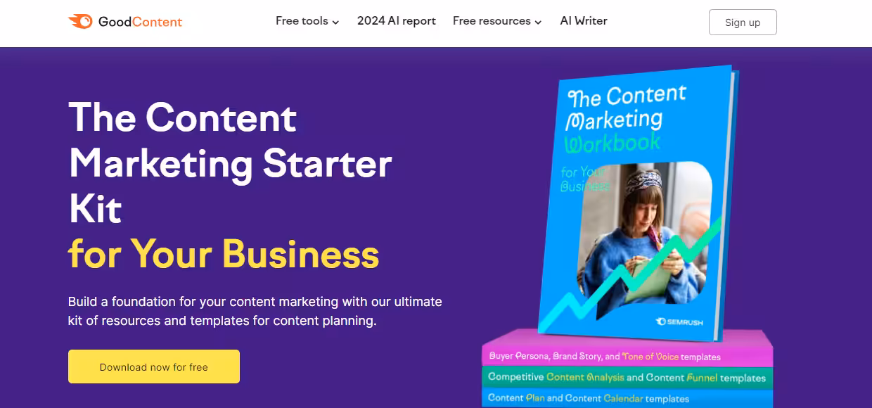 B2B Content Marketing Guide: The Ultimate Strategy + Tools for 2026 6 A content marketing starter kit ebook by Good Content